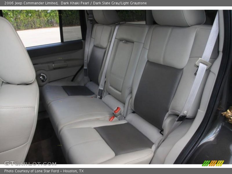 Dark Khaki Pearl / Dark Slate Gray/Light Graystone 2006 Jeep Commander Limited