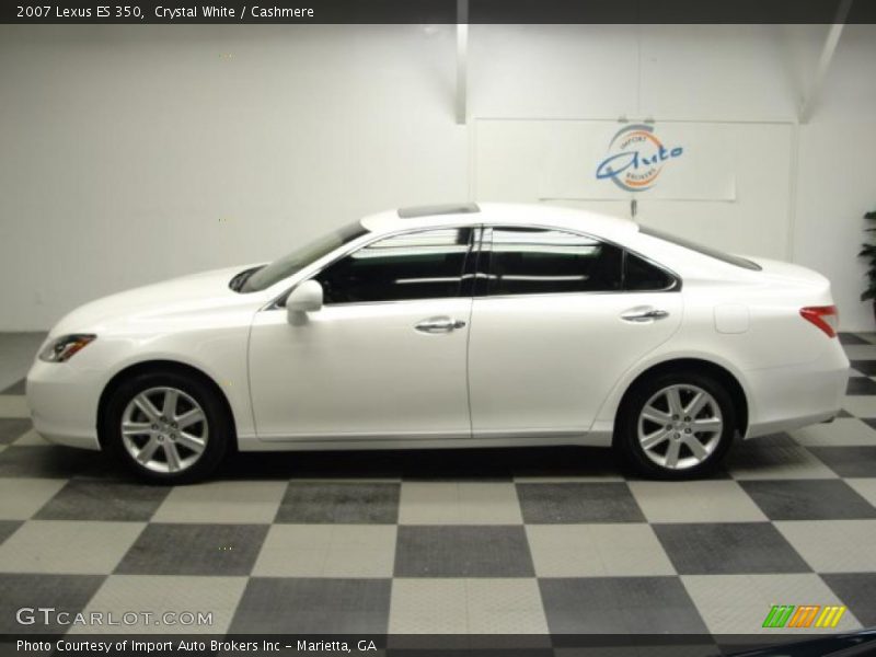 Crystal White / Cashmere 2007 Lexus ES 350