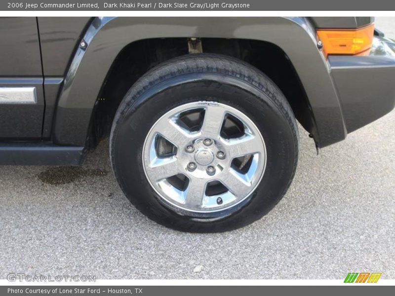 Dark Khaki Pearl / Dark Slate Gray/Light Graystone 2006 Jeep Commander Limited