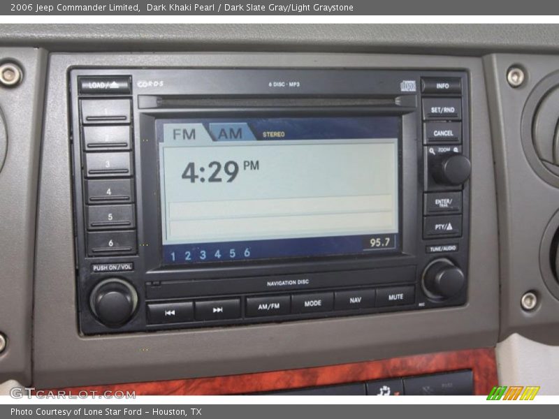 Dark Khaki Pearl / Dark Slate Gray/Light Graystone 2006 Jeep Commander Limited