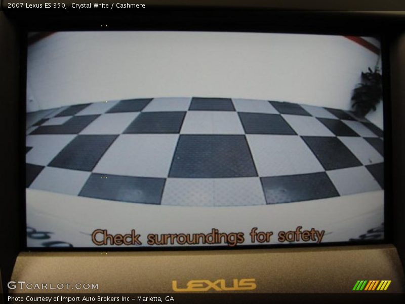 Crystal White / Cashmere 2007 Lexus ES 350