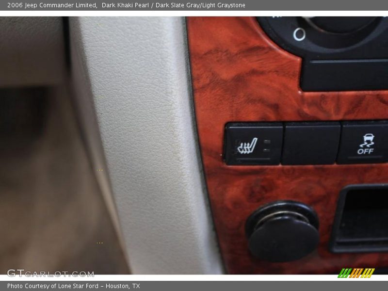 Dark Khaki Pearl / Dark Slate Gray/Light Graystone 2006 Jeep Commander Limited