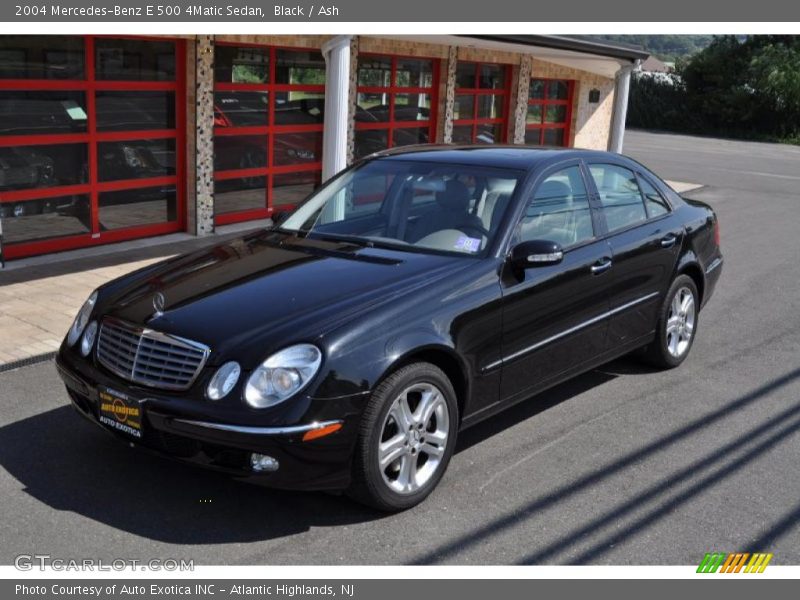 Black / Ash 2004 Mercedes-Benz E 500 4Matic Sedan