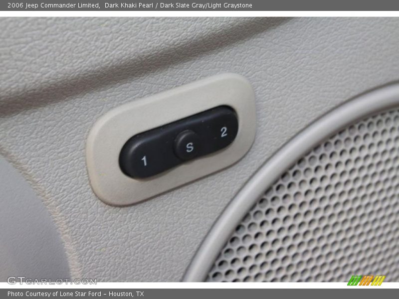 Dark Khaki Pearl / Dark Slate Gray/Light Graystone 2006 Jeep Commander Limited