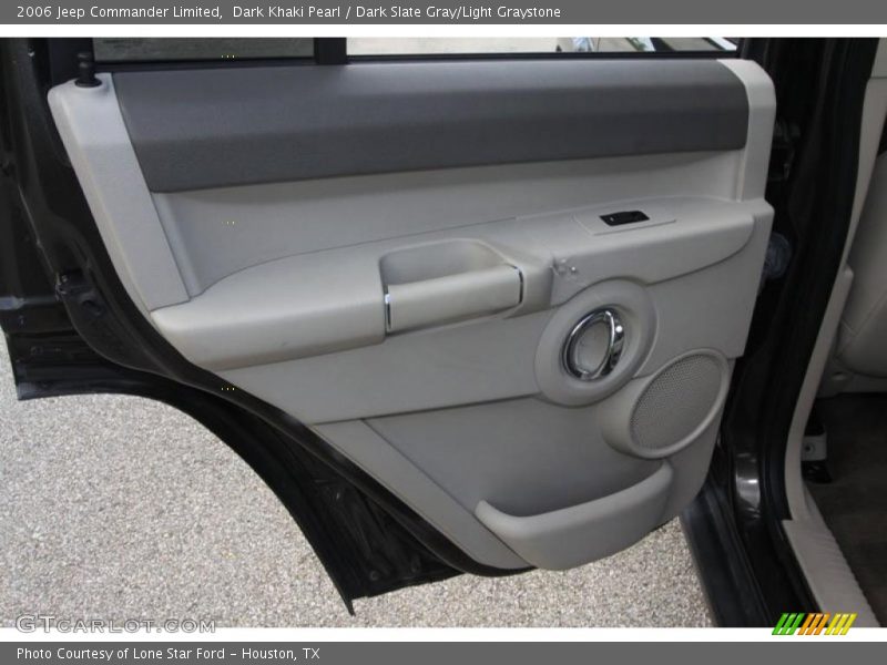 Dark Khaki Pearl / Dark Slate Gray/Light Graystone 2006 Jeep Commander Limited