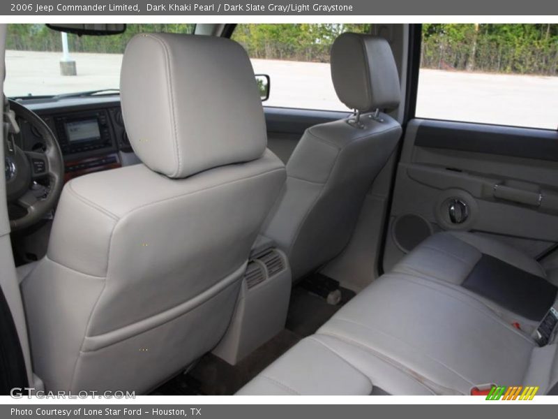 Dark Khaki Pearl / Dark Slate Gray/Light Graystone 2006 Jeep Commander Limited