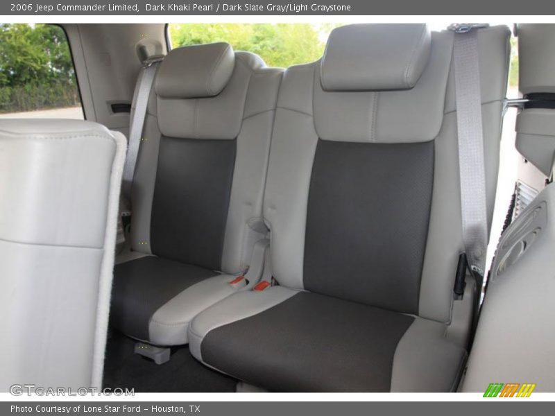 Dark Khaki Pearl / Dark Slate Gray/Light Graystone 2006 Jeep Commander Limited