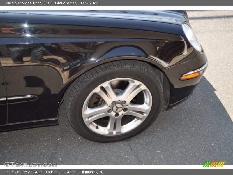 Black / Ash 2004 Mercedes-Benz E 500 4Matic Sedan