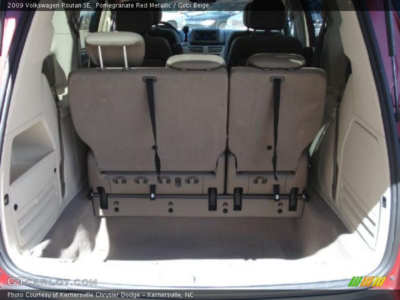 Pomegranate Red Metallic / Gobi Beige 2009 Volkswagen Routan SE