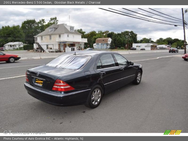 Obsidian Black Metallic / Charcoal 2001 Mercedes-Benz S 500 Sedan
