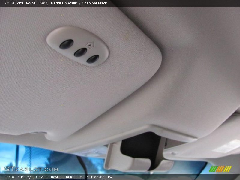 Redfire Metallic / Charcoal Black 2009 Ford Flex SEL AWD