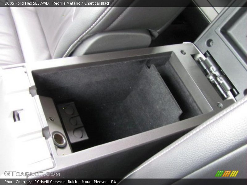Redfire Metallic / Charcoal Black 2009 Ford Flex SEL AWD