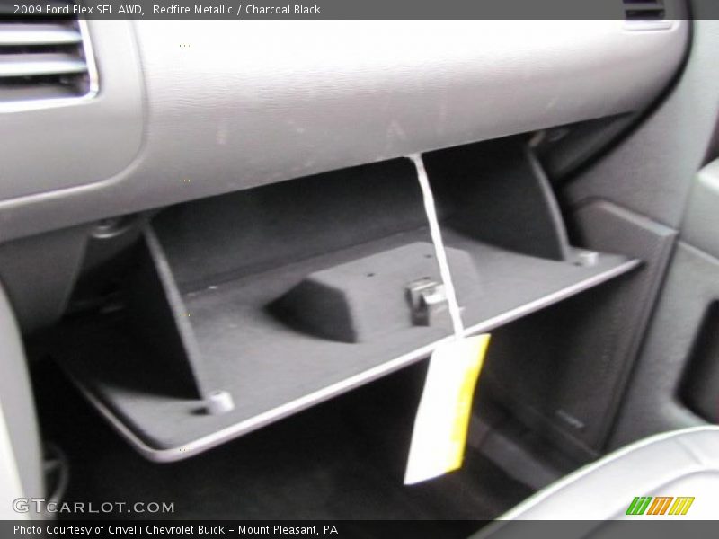 Redfire Metallic / Charcoal Black 2009 Ford Flex SEL AWD