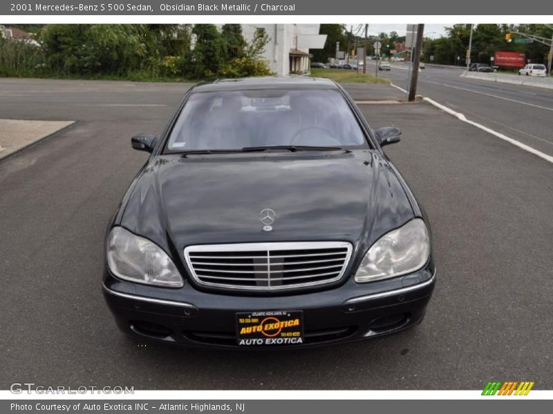 Obsidian Black Metallic / Charcoal 2001 Mercedes-Benz S 500 Sedan