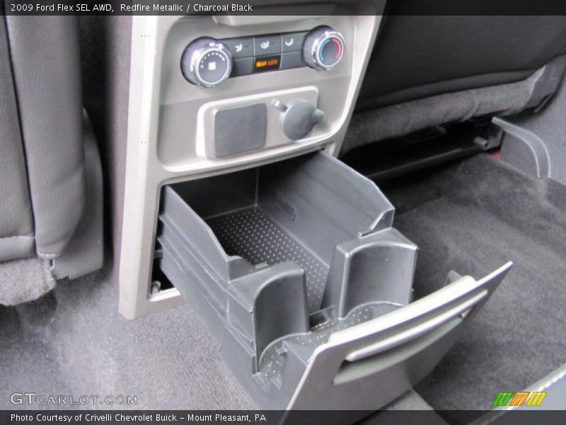 Redfire Metallic / Charcoal Black 2009 Ford Flex SEL AWD