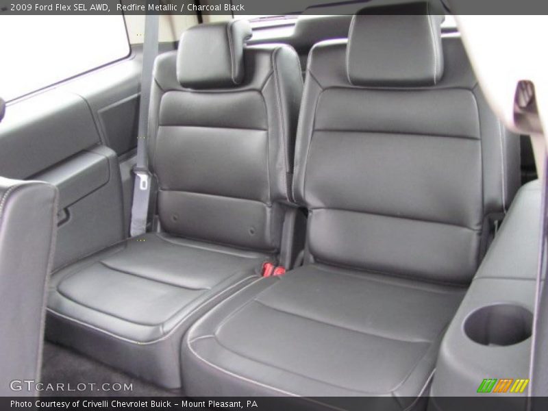 Redfire Metallic / Charcoal Black 2009 Ford Flex SEL AWD
