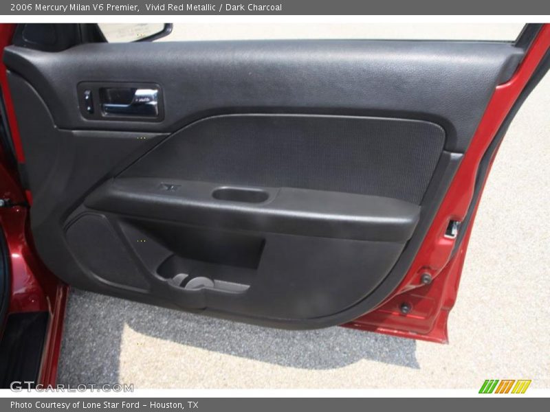 Vivid Red Metallic / Dark Charcoal 2006 Mercury Milan V6 Premier