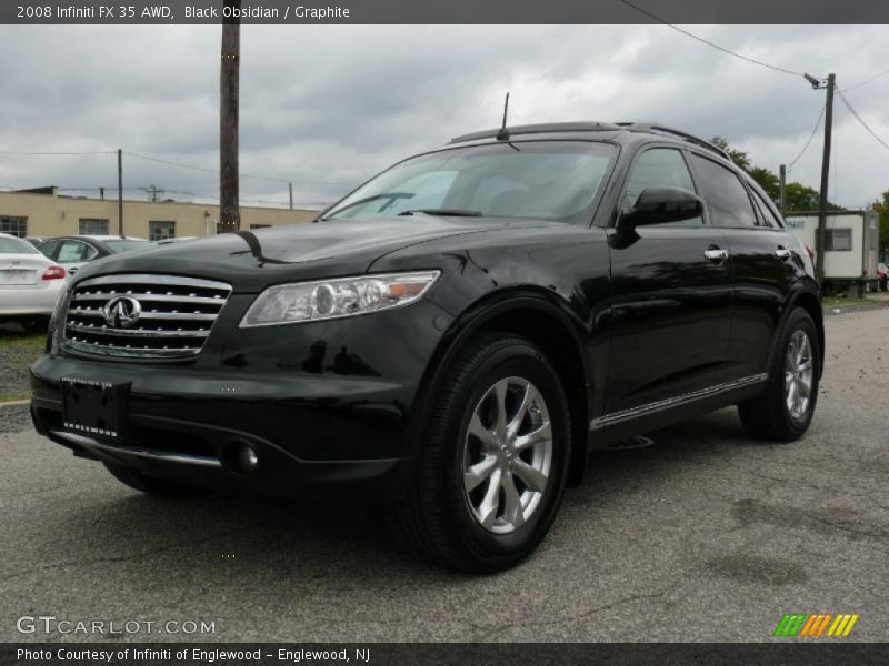 Black Obsidian / Graphite 2008 Infiniti FX 35 AWD