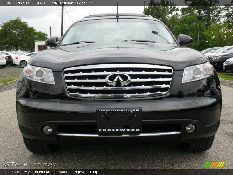 Black Obsidian / Graphite 2008 Infiniti FX 35 AWD