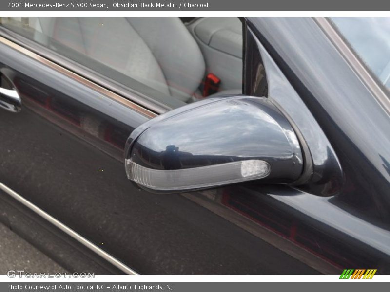Obsidian Black Metallic / Charcoal 2001 Mercedes-Benz S 500 Sedan
