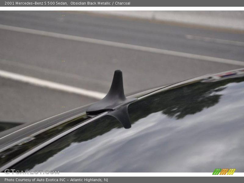 Obsidian Black Metallic / Charcoal 2001 Mercedes-Benz S 500 Sedan