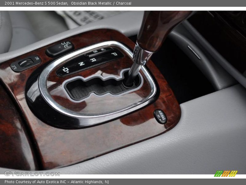 Obsidian Black Metallic / Charcoal 2001 Mercedes-Benz S 500 Sedan