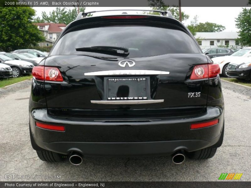 Black Obsidian / Graphite 2008 Infiniti FX 35 AWD