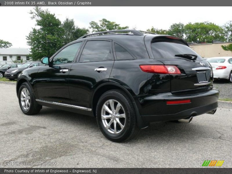 Black Obsidian / Graphite 2008 Infiniti FX 35 AWD
