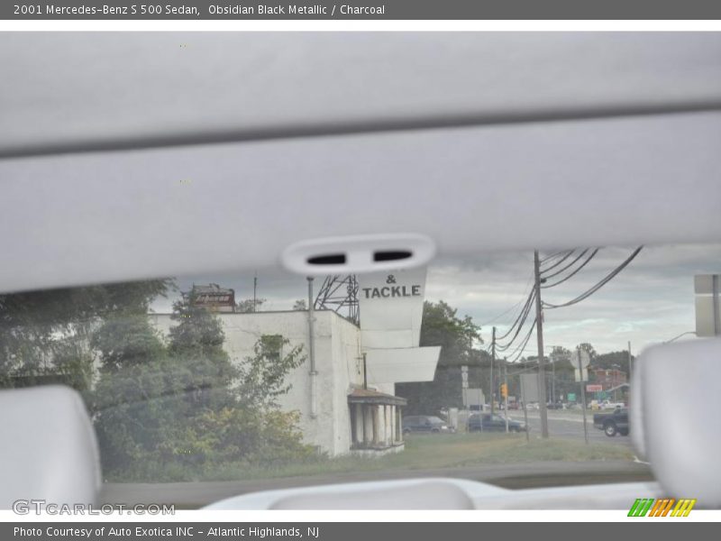 Obsidian Black Metallic / Charcoal 2001 Mercedes-Benz S 500 Sedan