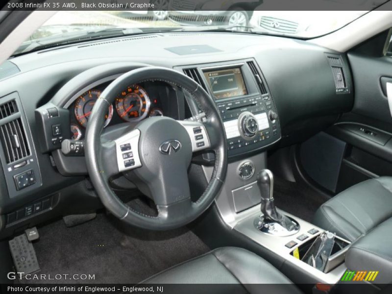 Black Obsidian / Graphite 2008 Infiniti FX 35 AWD
