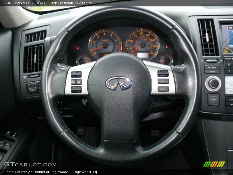 Black Obsidian / Graphite 2008 Infiniti FX 35 AWD
