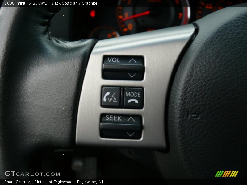 Black Obsidian / Graphite 2008 Infiniti FX 35 AWD