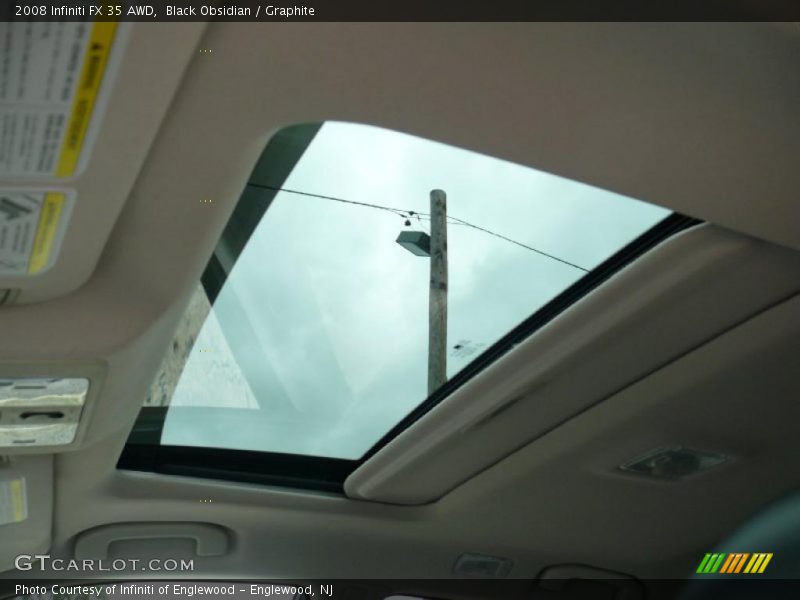 Black Obsidian / Graphite 2008 Infiniti FX 35 AWD