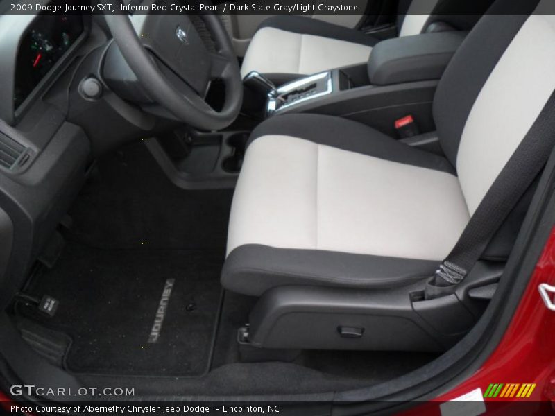 Inferno Red Crystal Pearl / Dark Slate Gray/Light Graystone 2009 Dodge Journey SXT