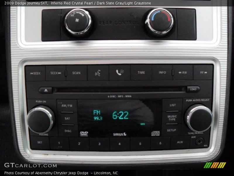 Inferno Red Crystal Pearl / Dark Slate Gray/Light Graystone 2009 Dodge Journey SXT