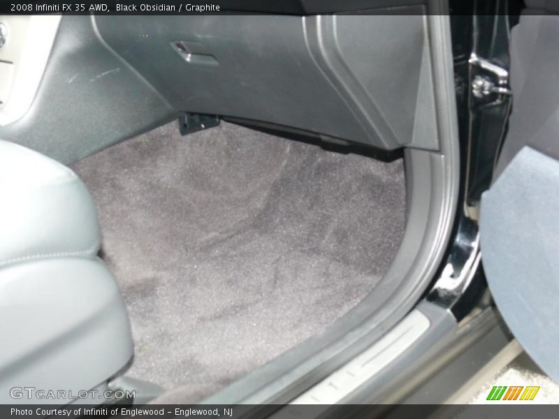 Black Obsidian / Graphite 2008 Infiniti FX 35 AWD