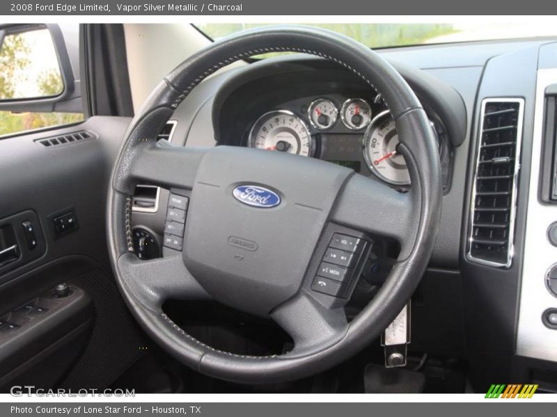 Vapor Silver Metallic / Charcoal 2008 Ford Edge Limited