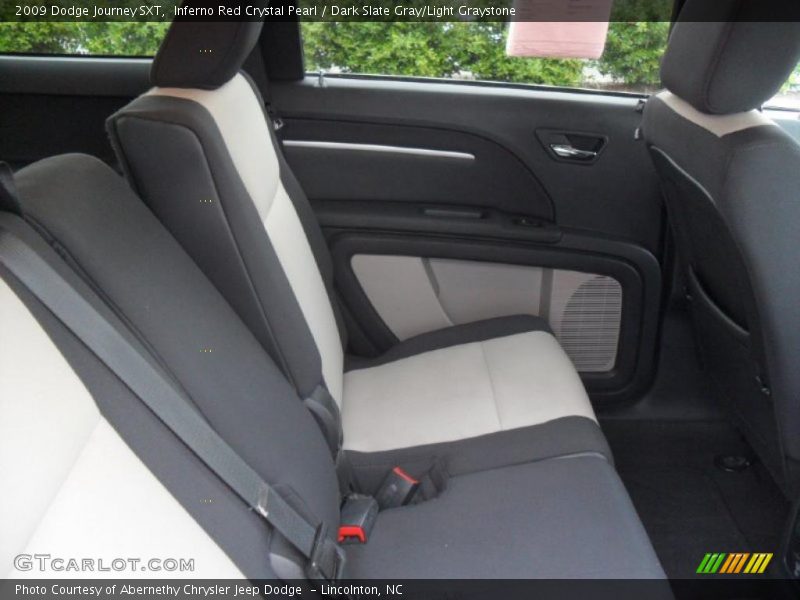 Inferno Red Crystal Pearl / Dark Slate Gray/Light Graystone 2009 Dodge Journey SXT