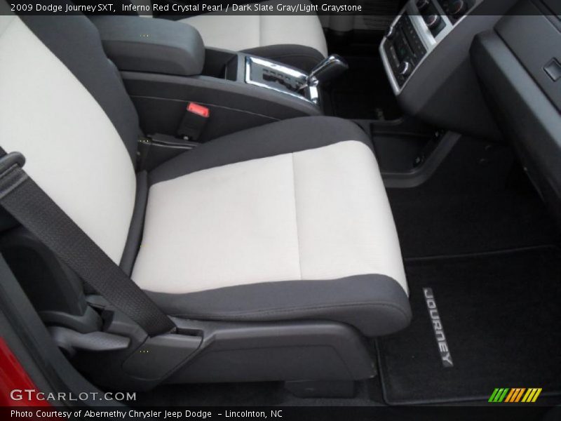 Inferno Red Crystal Pearl / Dark Slate Gray/Light Graystone 2009 Dodge Journey SXT