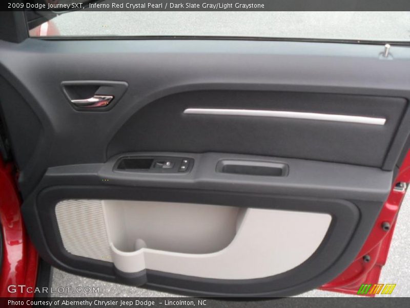 Inferno Red Crystal Pearl / Dark Slate Gray/Light Graystone 2009 Dodge Journey SXT
