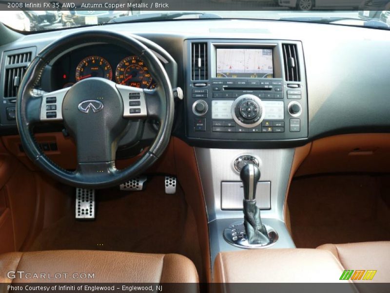Autumn Copper Metallic / Brick 2008 Infiniti FX 35 AWD