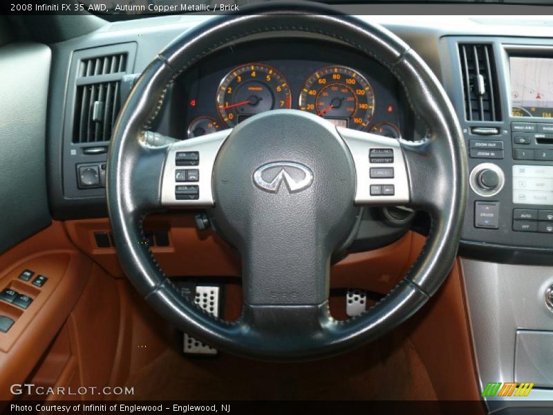 Autumn Copper Metallic / Brick 2008 Infiniti FX 35 AWD