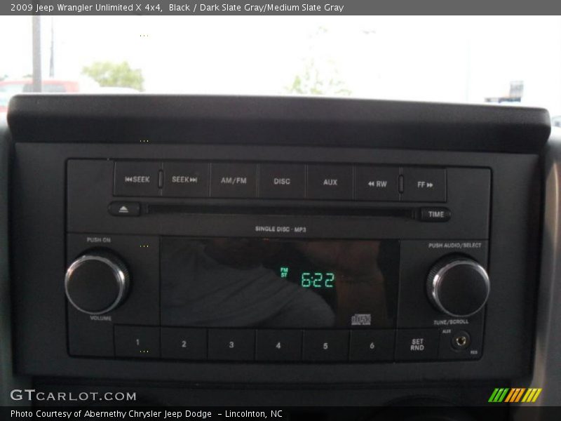 Black / Dark Slate Gray/Medium Slate Gray 2009 Jeep Wrangler Unlimited X 4x4