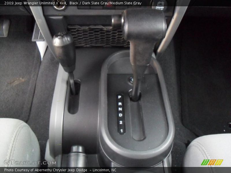 Black / Dark Slate Gray/Medium Slate Gray 2009 Jeep Wrangler Unlimited X 4x4