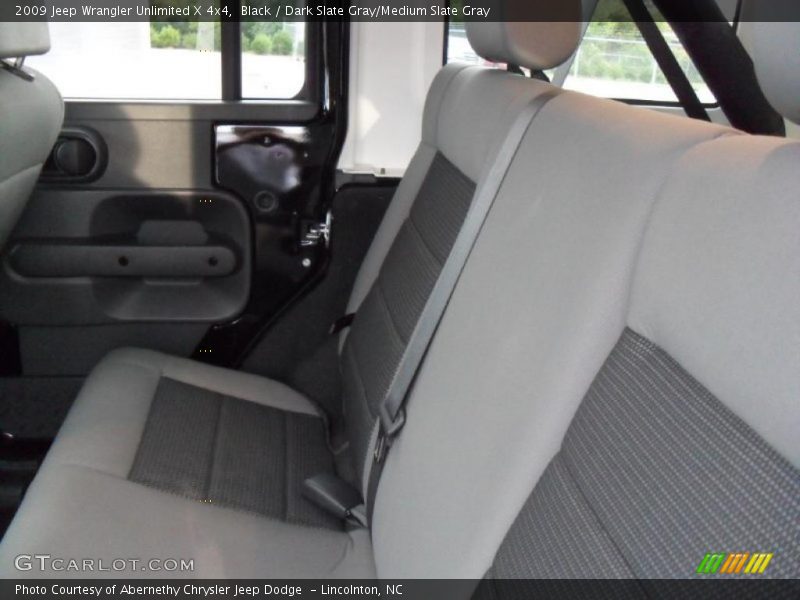 Black / Dark Slate Gray/Medium Slate Gray 2009 Jeep Wrangler Unlimited X 4x4