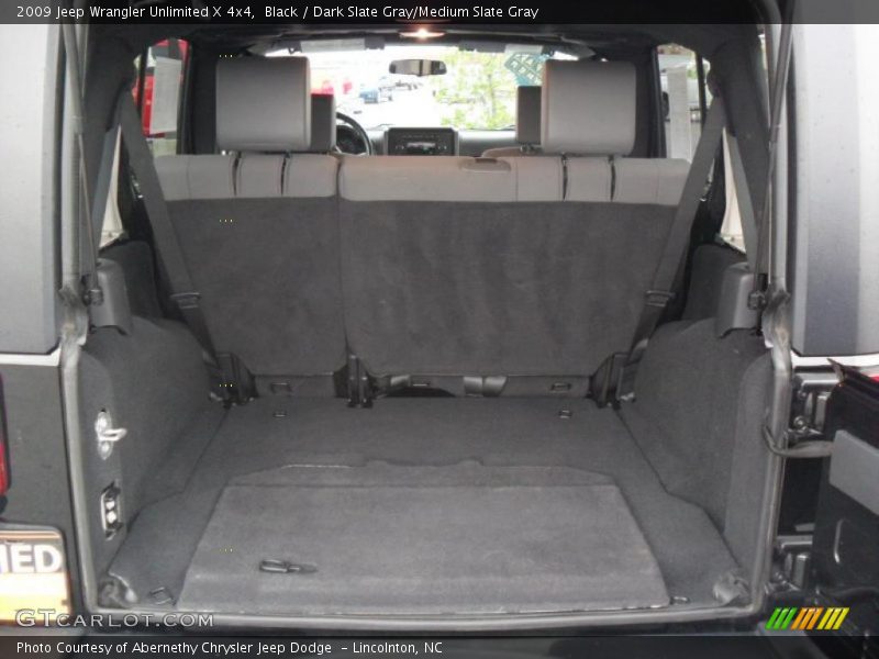 Black / Dark Slate Gray/Medium Slate Gray 2009 Jeep Wrangler Unlimited X 4x4