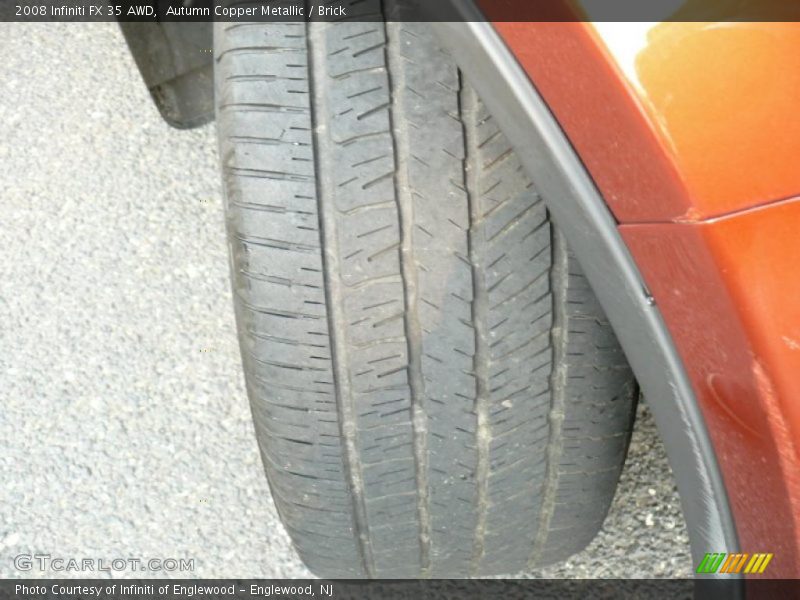 Autumn Copper Metallic / Brick 2008 Infiniti FX 35 AWD