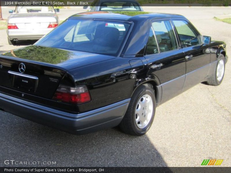 Black / Black 1994 Mercedes-Benz E 420 Sedan