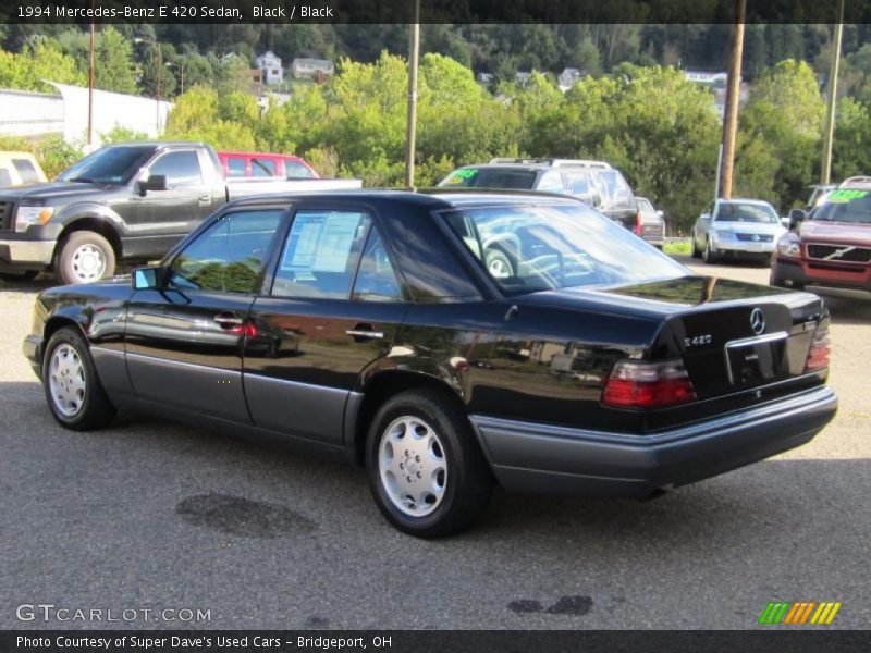 Black / Black 1994 Mercedes-Benz E 420 Sedan