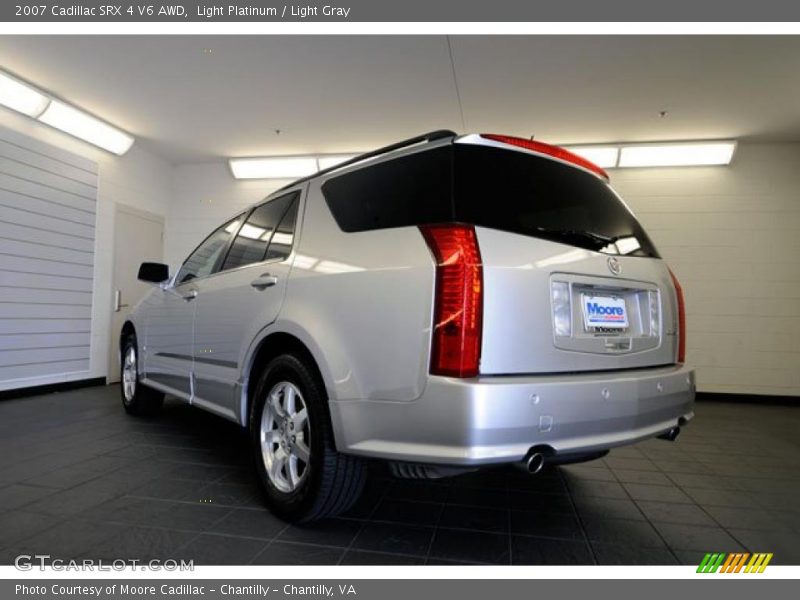 Light Platinum / Light Gray 2007 Cadillac SRX 4 V6 AWD